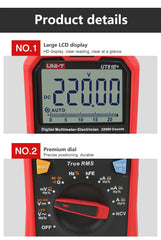 UNI T Professional Digital Multimeters UT61B+ UT61E+ UT61D