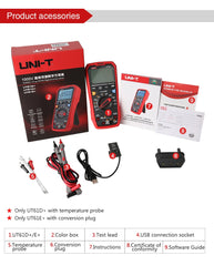 UNI T Professional Digital Multimeters UT61B+ UT61E+ UT61D