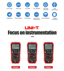 UNI T Professional Digital Multimeters UT61B+ UT61E+ UT61D