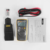 Fluke 101 KIT Digital Multimeter with Magnetic Lanyard 600V AC/DC Voltage Resistance Tester for Electrical Testing