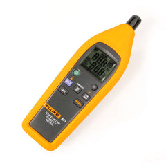 Fluke 971 Temperature Humidity Meter, Portable Psychrometer with Dew Point and Wet Bulb Measurements, Professional HVAC Tester
