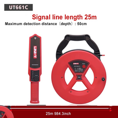 UNI-T Wall Iron Pipe Blockage Detector UT661A UT661B