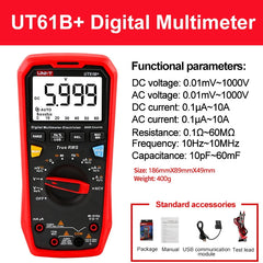 UNI T Professional Digital Multimeters UT61B+ UT61E+ UT61D
