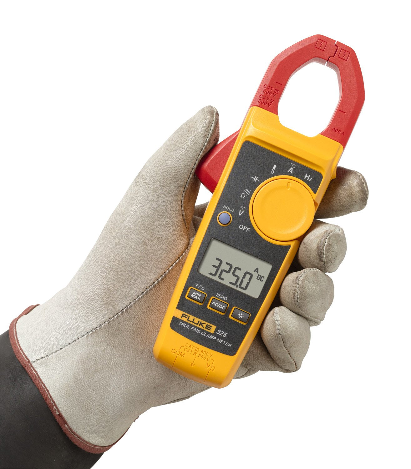 Fluke F325 True‑RMS AC/DC Clamp Meter