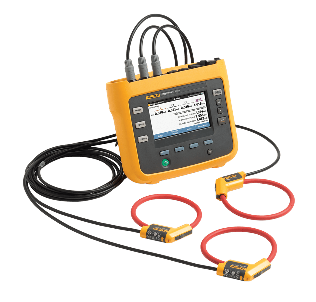 Fluke 1732 Three-Phase Electrical Energy Logger Three-Phase Power Analyzers