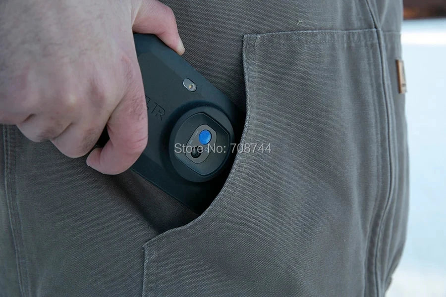 FLIR C5/C3-X Compact Thermal Camera - WiFi Pocket Infrared Imager, Inspection Tool for Heater & Water Pipe Temperature