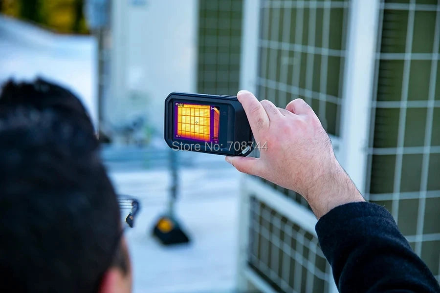 FLIR C5/C3-X Compact Thermal Camera - WiFi Pocket Infrared Imager, Inspection Tool for Heater & Water Pipe Temperature