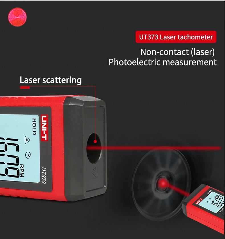 UNI-T Mini Digital Laser Tachometer UT373