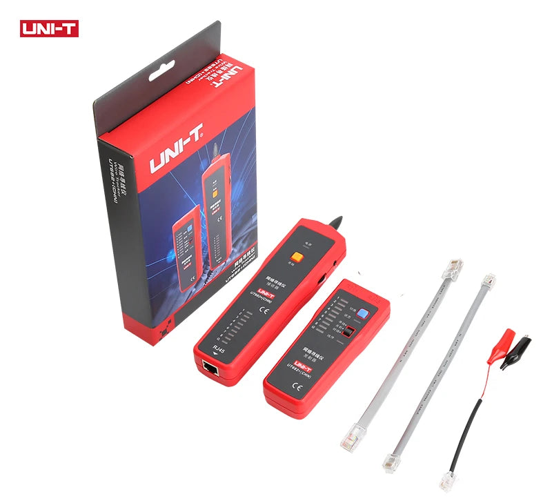 UNI-T UT682 Series Wire Tracker Toner Probe Telephone Line Network Cable  Ethernet LAN Tester Calibration Detector Line Finder