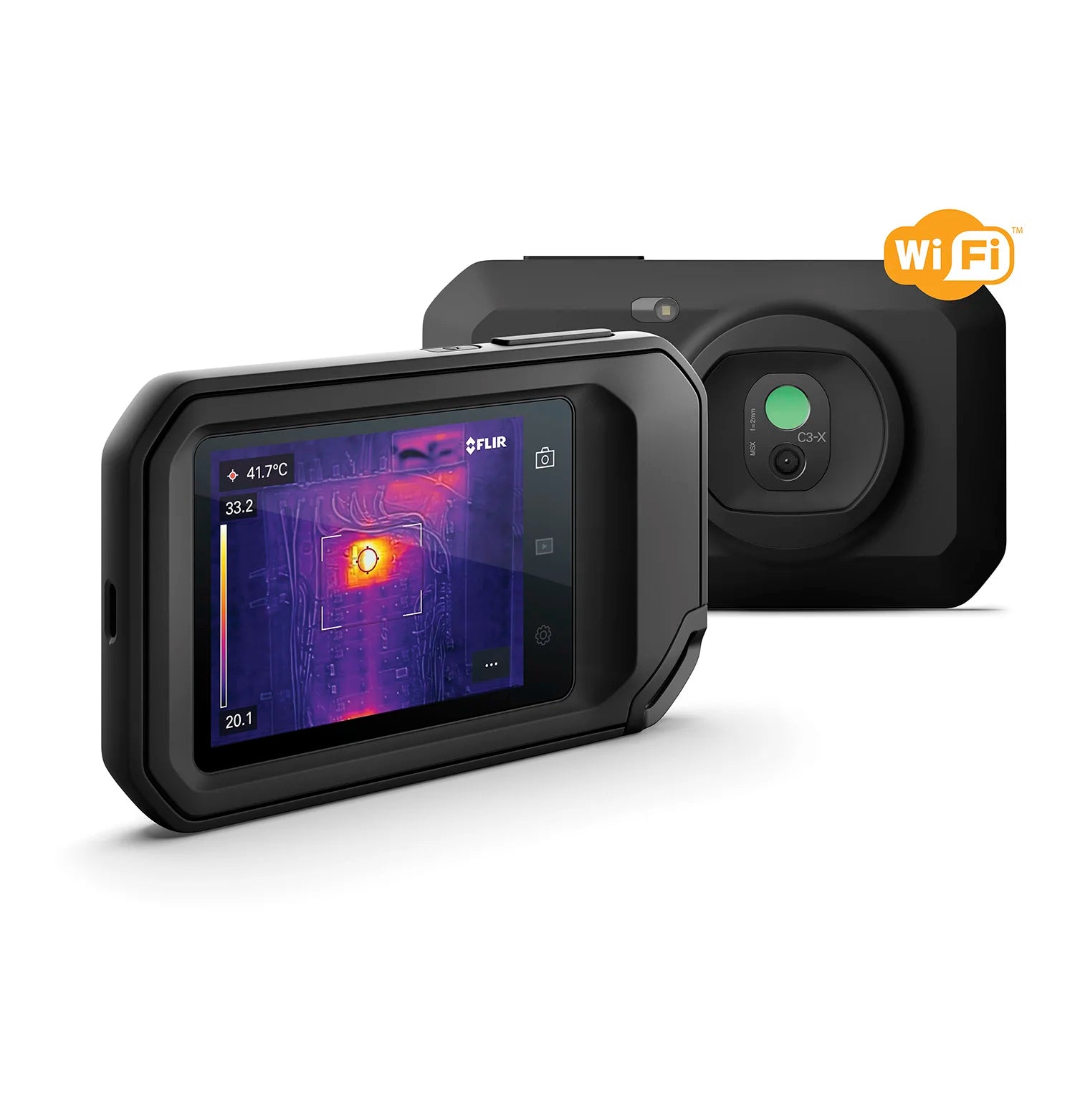 FLIR C5/C3-X Compact Thermal Camera - WiFi Pocket Infrared Imager, Inspection Tool for Heater & Water Pipe Temperature