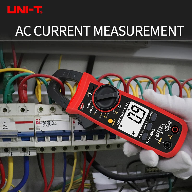 UNI-T Clamp Meter UT201 UT202 UT202A UT203 UT204 Plus Digital  Multitester