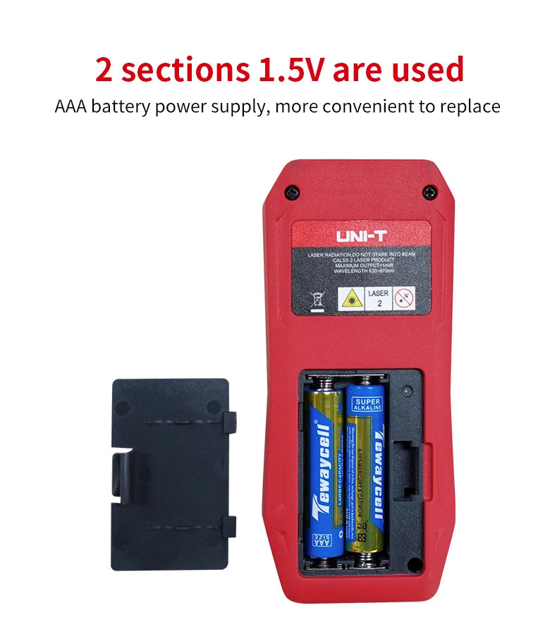 UNI-T Laser Rangefinder LM50A LM70A LM100A LM120A Laser Distance Meter Digital Range Finder Tape Measure