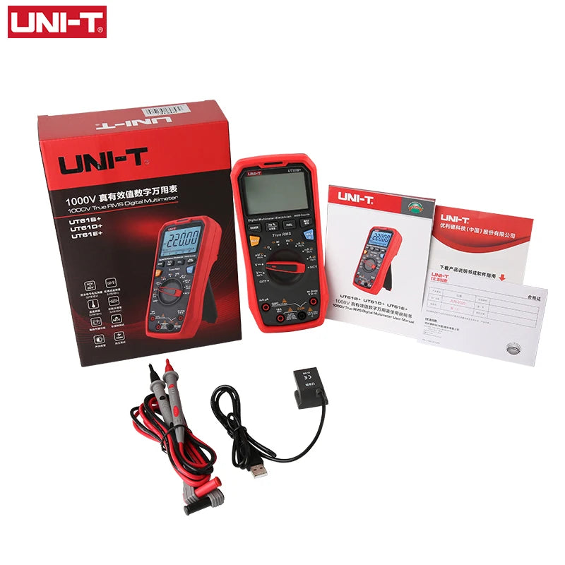 UNI T Professional Digital Multimeters UT61B+ UT61E+ UT61D