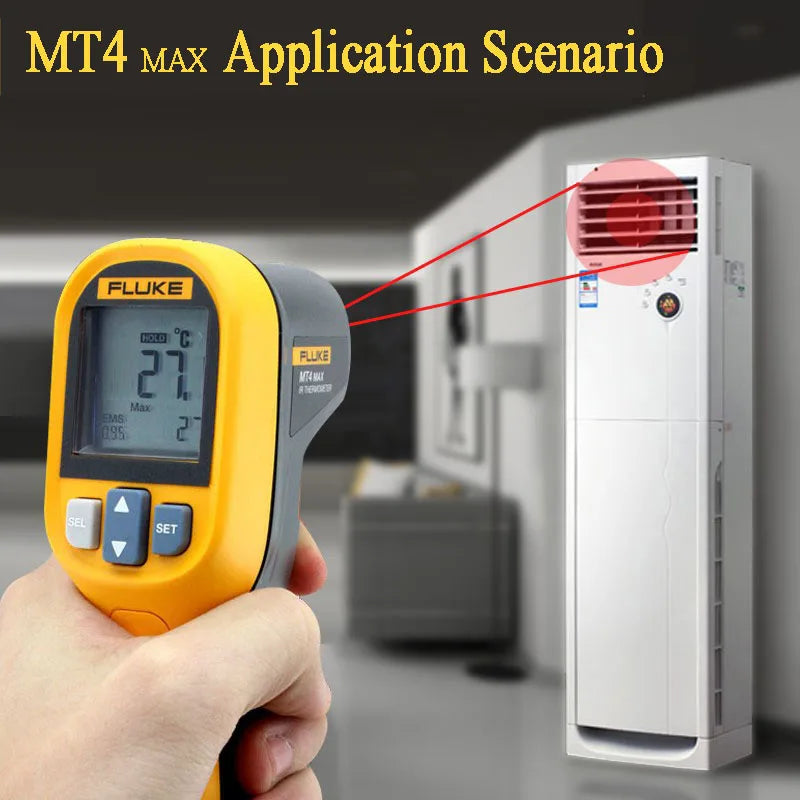 Fast Arrival FLUKE MT4 MAX/ MT4 MAX+ Infrared IR Thermometer Temperature Gauge Meter -30~400 C