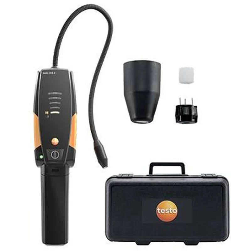 Testo 316-3 Refrigerant Leak Detector Can Detect CFCs, HFCs, FCs,0563 3163