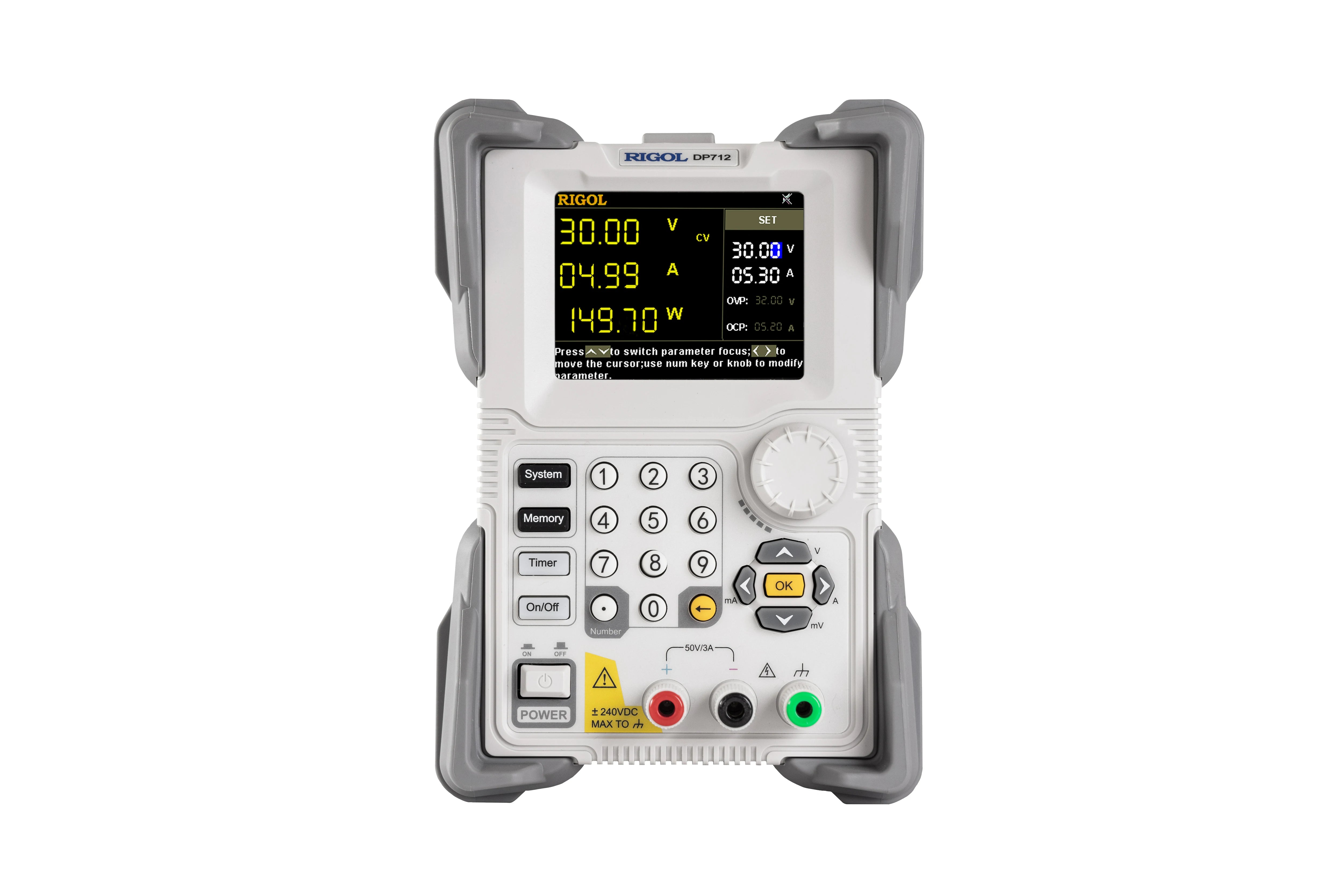 RIGOL DP700 Series DP711:30V/5A，DP712:50V/3A