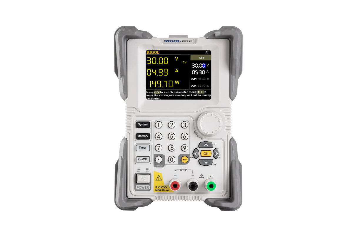 RIGOL DP700 Series DP711:30V/5A，DP712:50V/3A