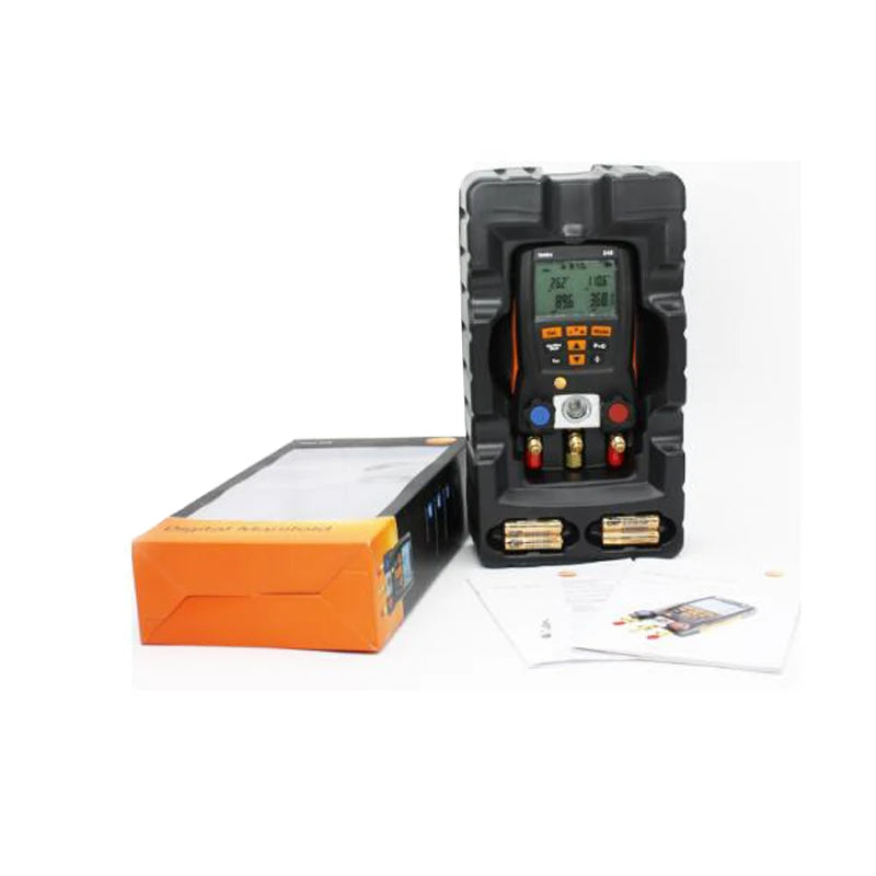Testo 549 Digital Manifold Gauge 2 Valves System