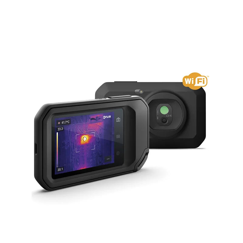 FLIR C5/C3-X Compact Thermal Camera - WiFi Pocket Infrared Imager, Inspection Tool for Heater & Water Pipe Temperature