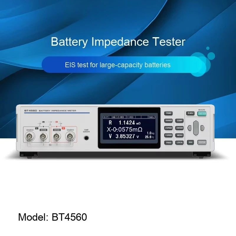 Hioki BT4560 Portable Electronic Measuring Instrument Accurate Battery Impedance Benchtop Voltage and Temperature Meter