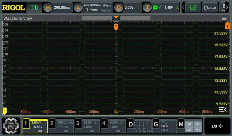 RIGOL DHO914/DH914S/DHO924/DHO924S 4 - Channel Digital Oscilloscopes