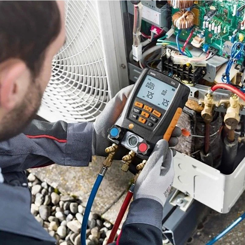 Testo 549 Digital Manifold Gauge 2 Valves System