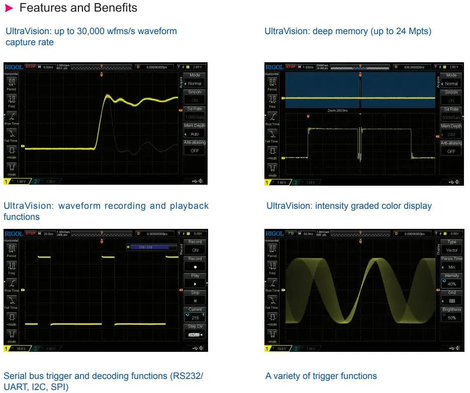 Rigol DS1202Z-E 200MHz Digital Oscilloscope