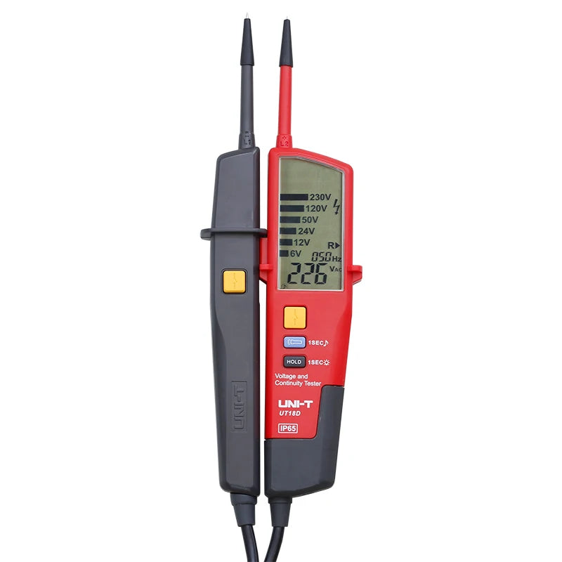 UNI-T UT15C UT18C UT18D Voltage Tester Probe Volt Indicator Meter Phase Sequence Continuity Voltage Detector Digital Multimeter