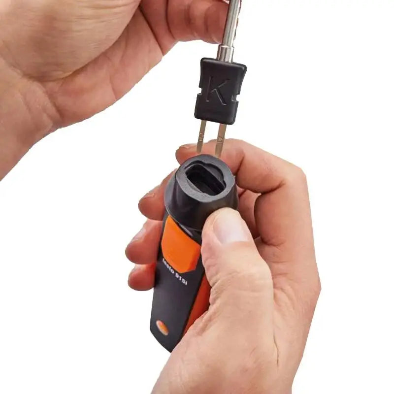 Testo 915i Thermometer 0563 4915 Wireless Temperature Measurement with Flexible Probe and Smartphone Operation