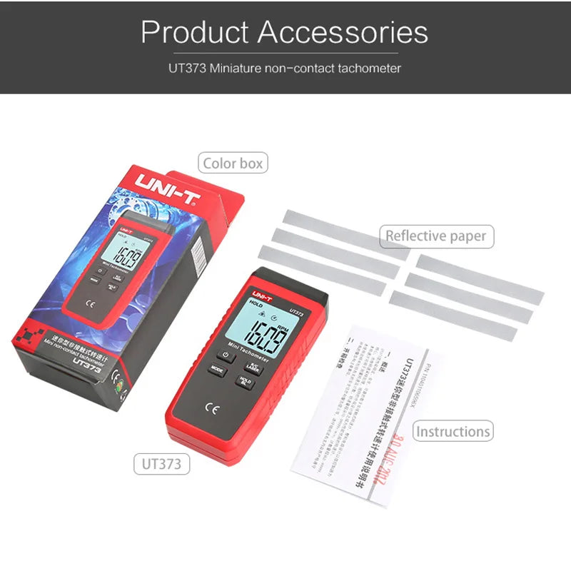 UNI-T Mini Digital Laser Tachometer UT373