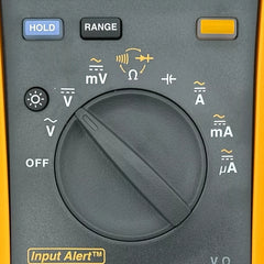 Fluke 15B/17B MAX Digital Multimeter Audible/Visual Alarm CATIII 600V AC/DC