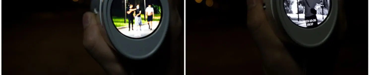 HIKMICRO H4D full-color night vision device, low light high-definition infrared thermal imaging telescope