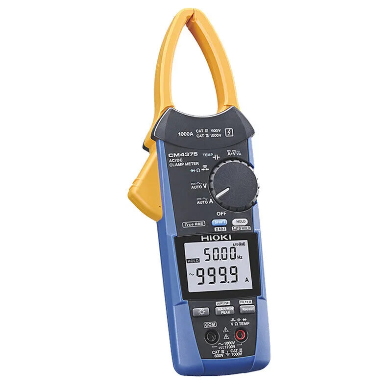 HIOKI CM4375-50 High Precision AC/DC True RMS Clamp Meter for Electrical Measurement