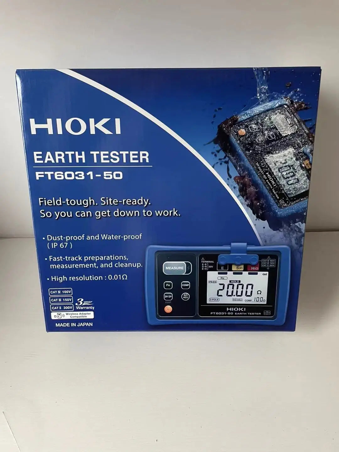 Hioki FT6031-50 Ground Resistance Tester  Earth Tester