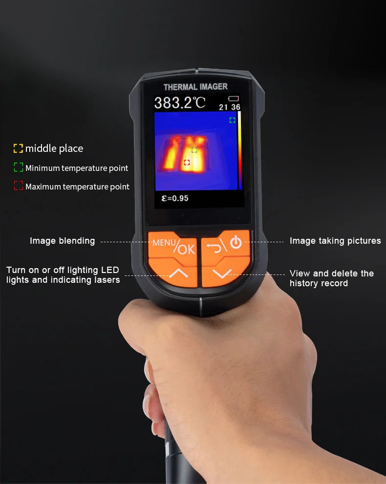 Mini Hand Held Flir  Hunting  Infrared Thermal Imager Camera