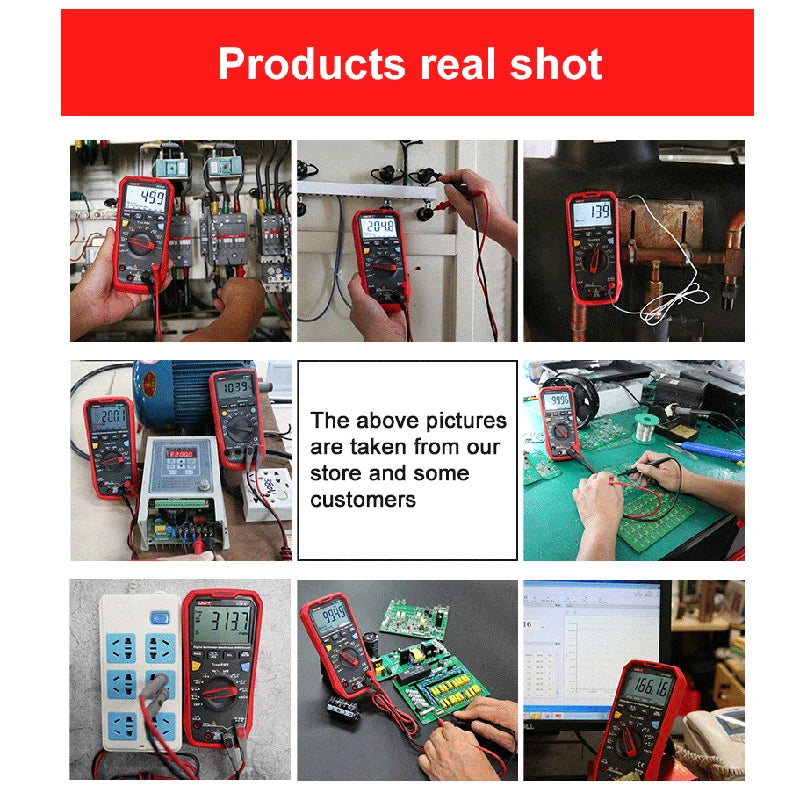 UNI T Professional Digital Multimeters UT61B+ UT61E+ UT61D