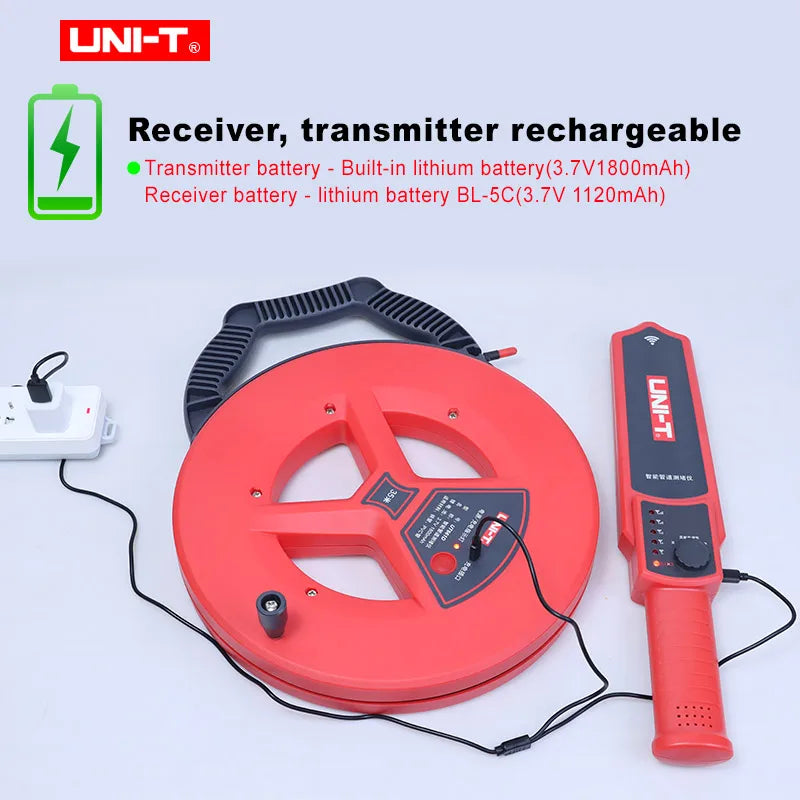 UNI-T Wall Iron Pipe Blockage Detector UT661A UT661B