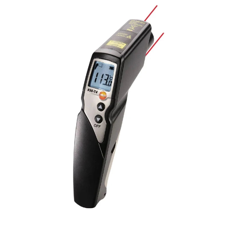 Testo 830-S1/-T1/-T2/-T4 Industrial Temperature Infrared Thermometer Testo 830 S1/T1/T2/T4 Measurement Range -30 ~ +350C/+400 C