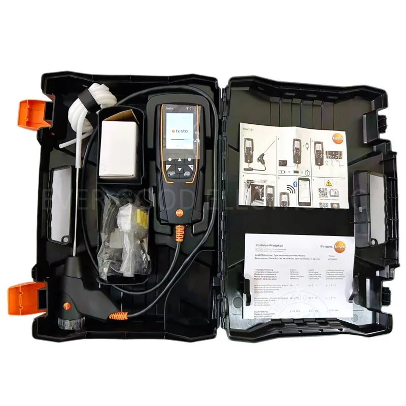 Testo 310 II Flue Gas Combustion Analyzer O2 CO CO2 Measuring Range 0 To 4000 ppm 0563 3104 01