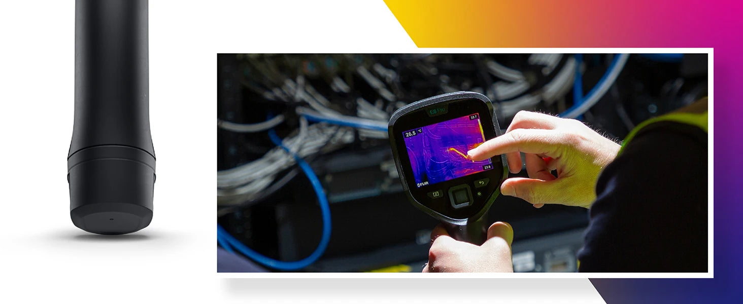 FLIR E8 Pro Commercial Thermal Imaging Camera High Resolution Infrared With Wifi And FLIR Ignite Cloud