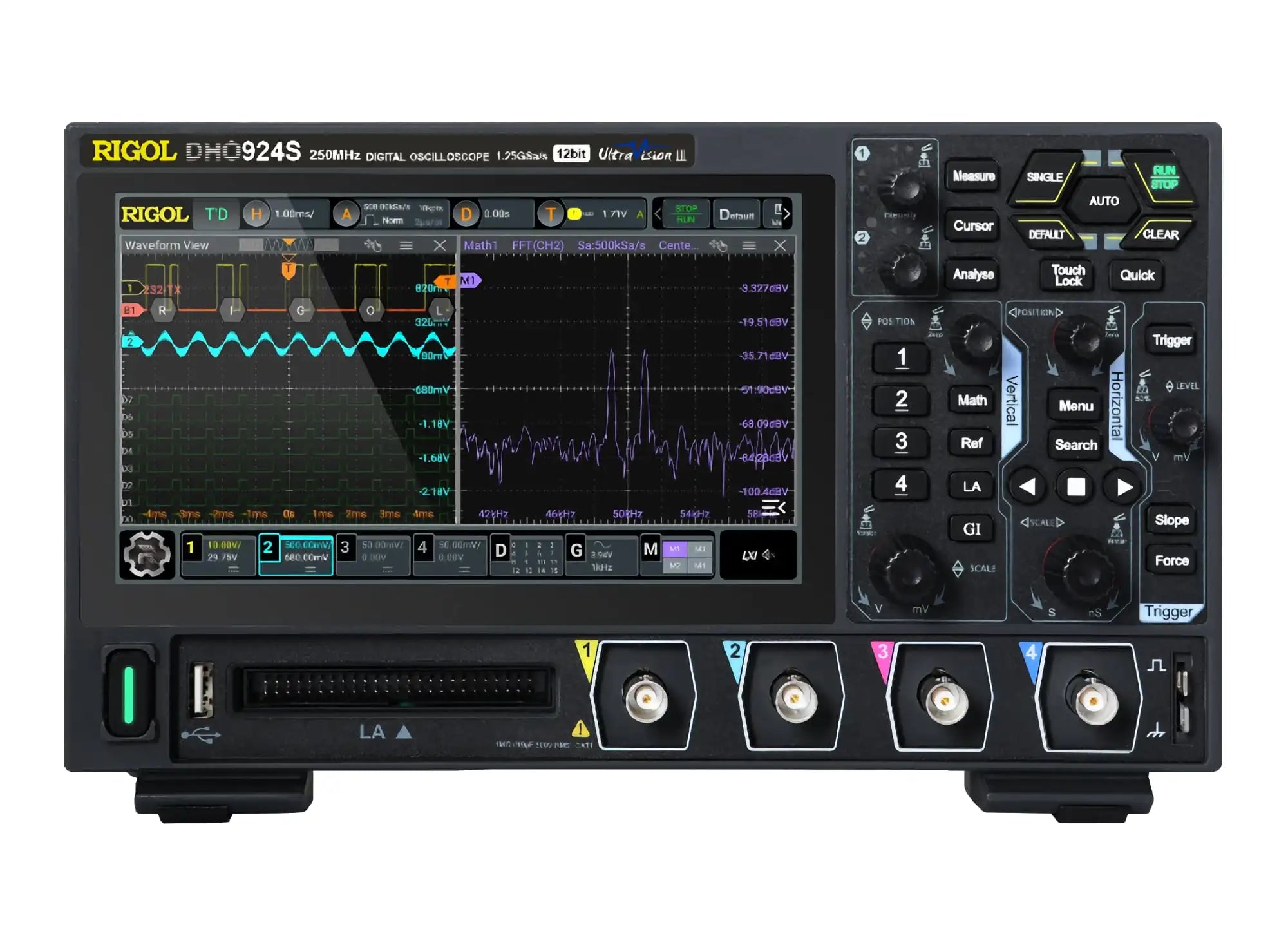 RIGOL DHO914/DH914S/DHO924/DHO924S 4 - Channel Digital Oscilloscopes