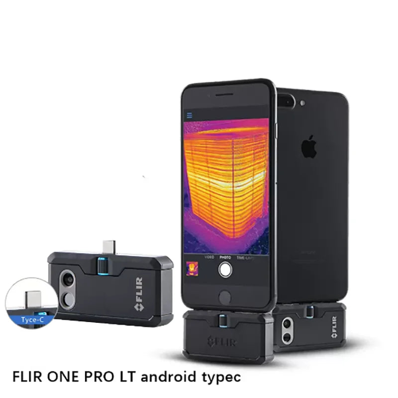 FLIR ONE PRO Thermal Camera Mobile Phone Infrared Thermal Imager for Phone IOS Android Type-C Detect Water Pipe Floor Heating