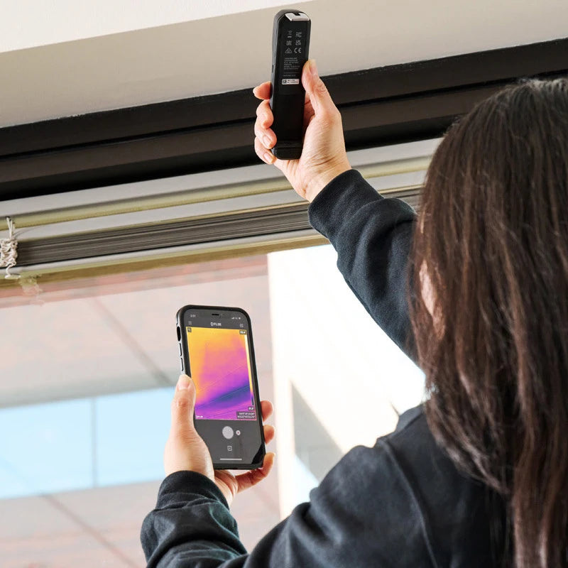 FLIR ONE EDGE Pro Connect Thermal Imaging Cameras Wirelessly To IOS And Android Smart Devices