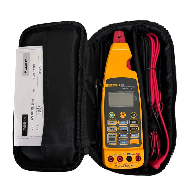 FLUKE 771 Fluke 773 Milliamp Process Digital Clamp Meter Industrial High Precision Milliamp Process Clamp Meter