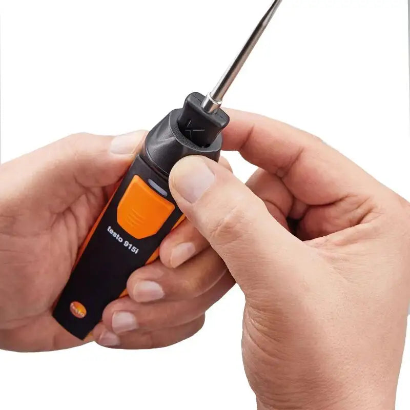 Testo 915i Thermometer 0563 4915 Wireless Temperature Measurement with Flexible Probe and Smartphone Operation