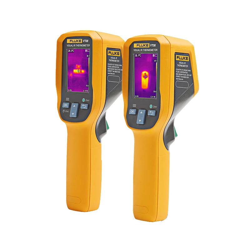 FLUKE VT06 VT08 Visual IR Thermometer Portable Infrared Thermal Imager -20C-400C Industrial Temperature Measurement