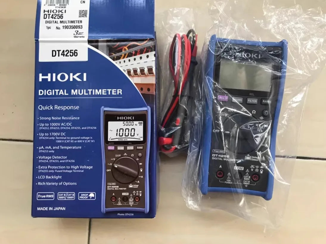 1PC NEW Hioki DT4256 True RMS Digital Multimeter with CAT III 600V
