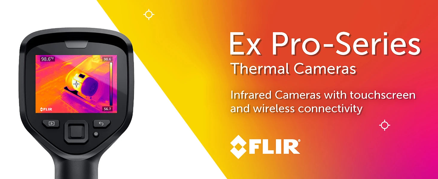 FLIR E8 Pro Commercial Thermal Imaging Camera High Resolution Infrared With Wifi And FLIR Ignite Cloud