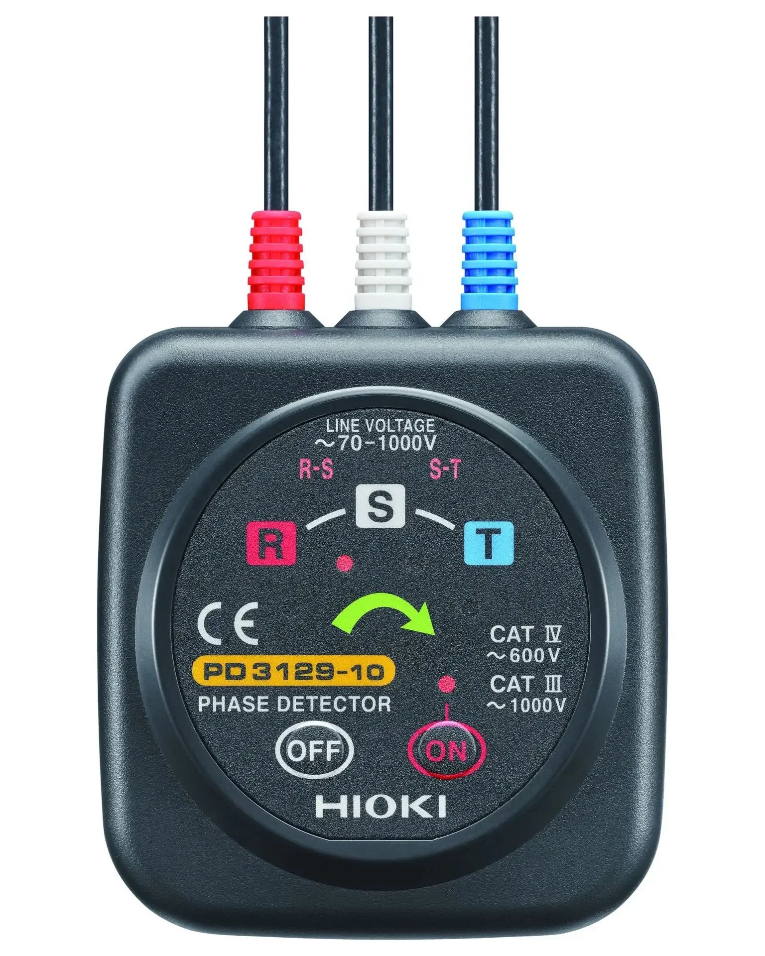 Hioki PD3129 PD3129-31 PD3129-32 Non Contact Phase Rotation Meter Used to detect the phase of current in insulated wires