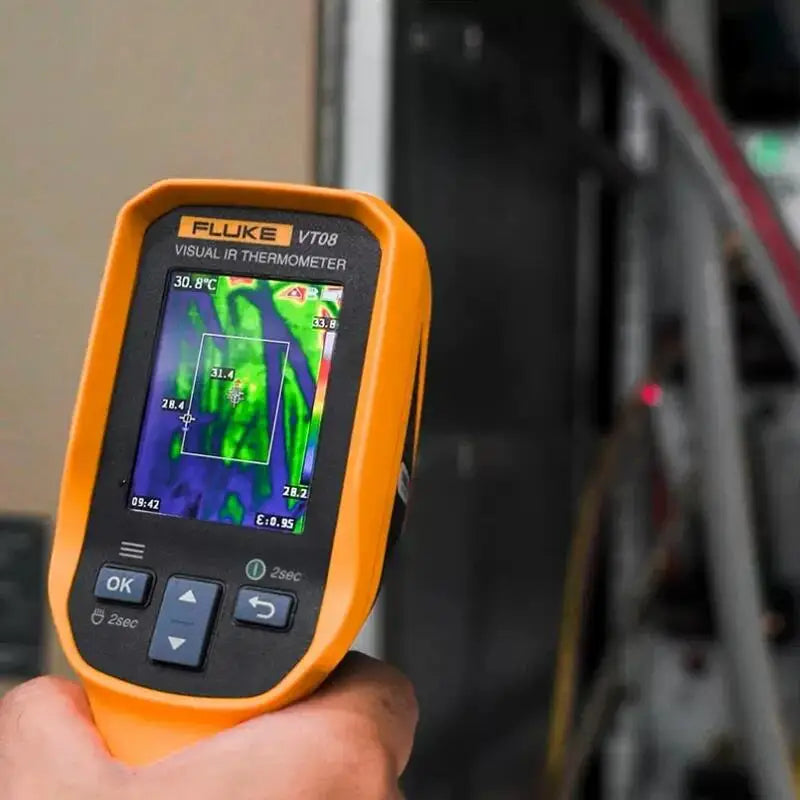 FLUKE VT06 VT08 Visual IR Thermometer Portable Infrared Thermal Imager -20C-400C Industrial Temperature Measurement
